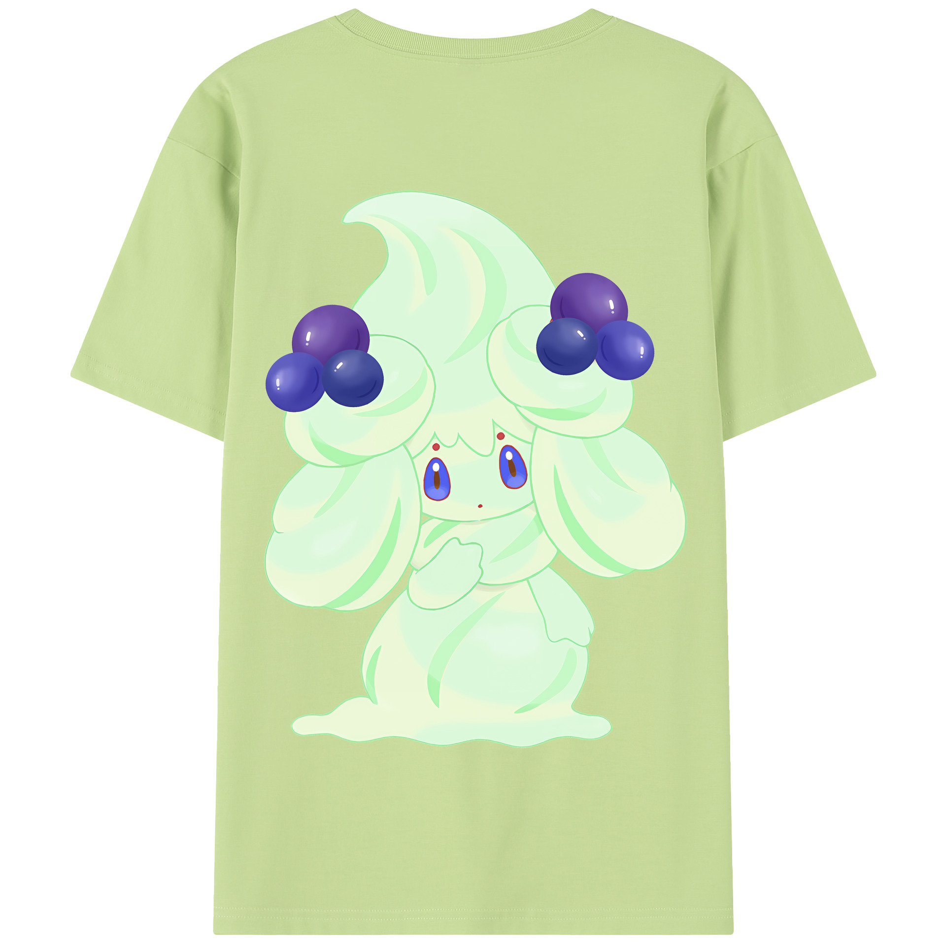 （画像用） ポケットモンスター Pokémon 綿100％半袖Tシャツ（背面プリント）